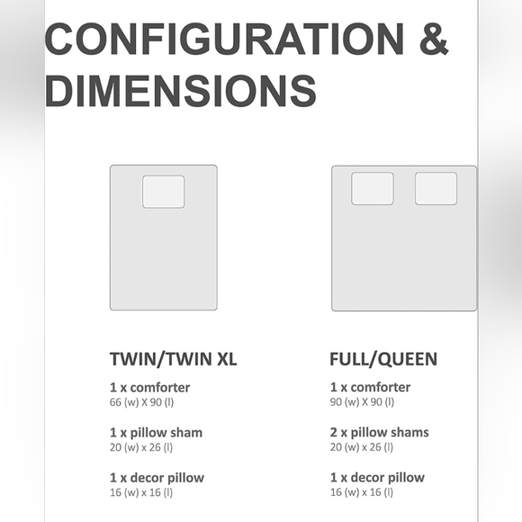 FULL/QUEEN 4pc. Metallic Vivian Comforter Set by Comfort Spaces White Silver - Picture 7 of 9